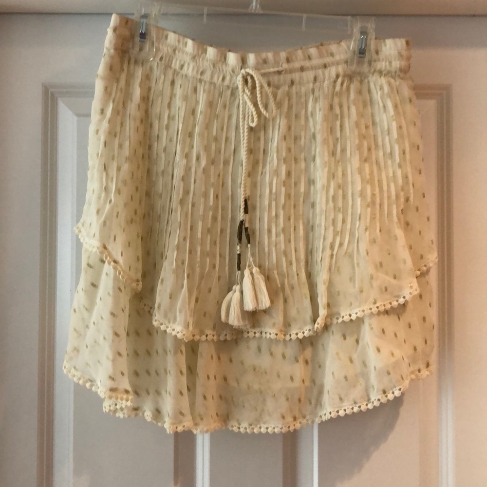 Short flirty skirt
